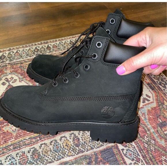 TIMBERLAND PREMIUM 6 IN WATERPROOF BOOT BLACK NUBUCK - Picture 1 of 5